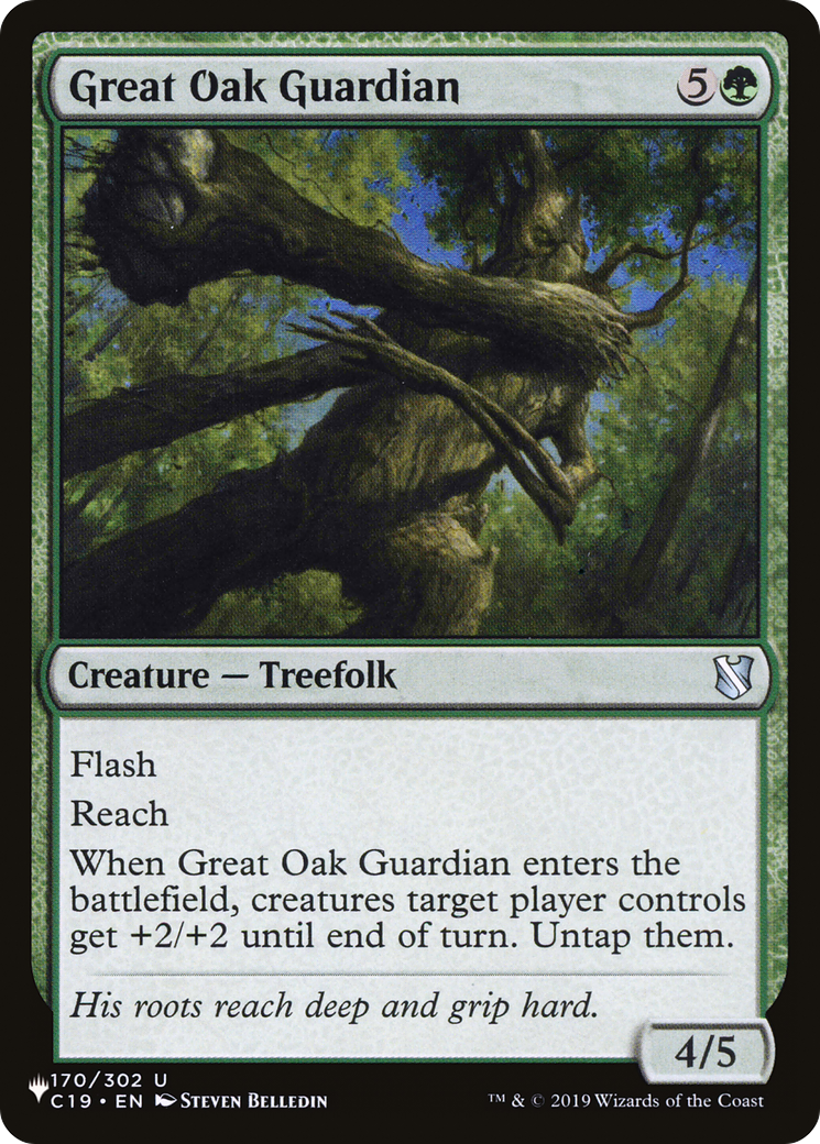 Great Oak Guardian [The List Reprints] | Boutique FDB TCG