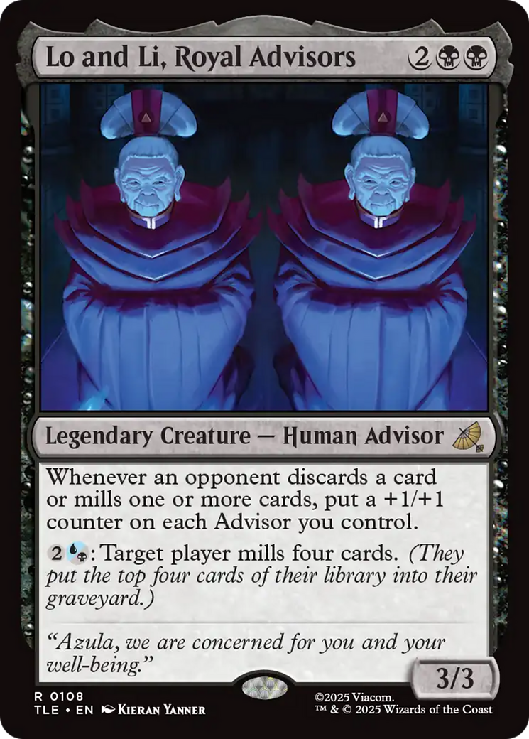 Lo and Li, Royal Advisors [Avatar: The Last Airbender: Eternal-Legal] | Boutique FDB TCG
