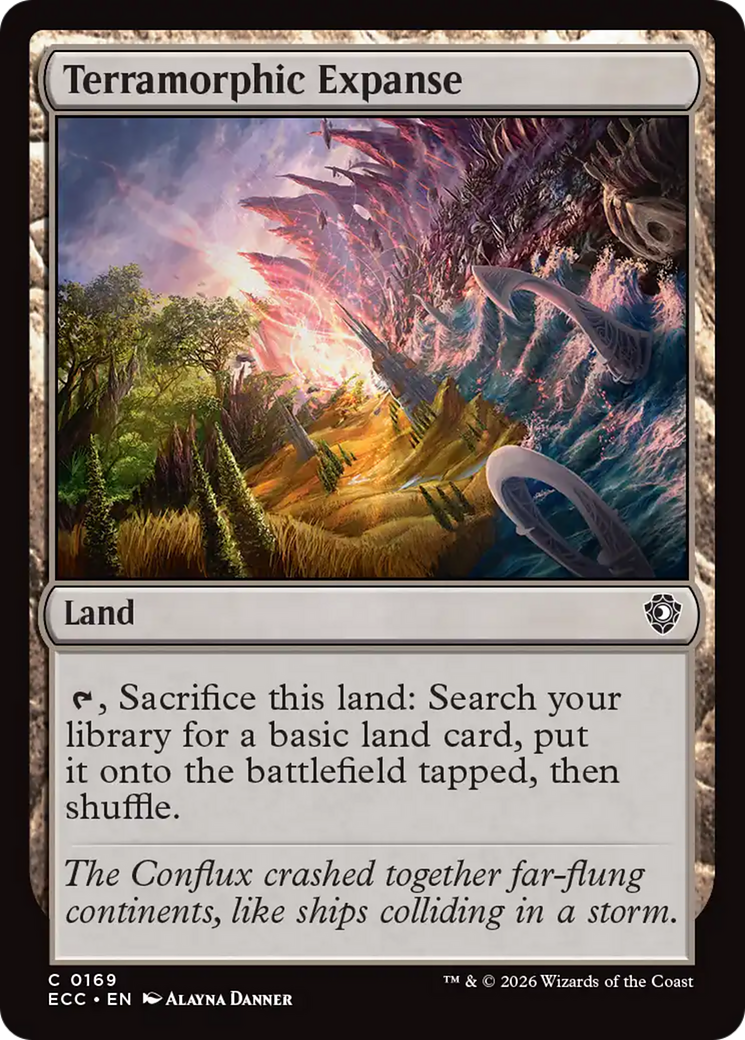 Terramorphic Expanse [Lorwyn Eclipsed Commander] | Boutique FDB TCG