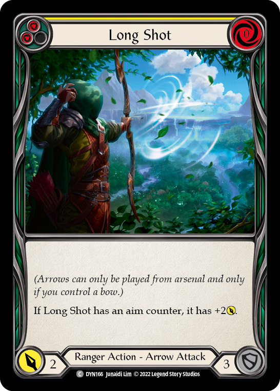 Long Shot (Yellow) [DYN166] (Dynasty) | Boutique FDB TCG