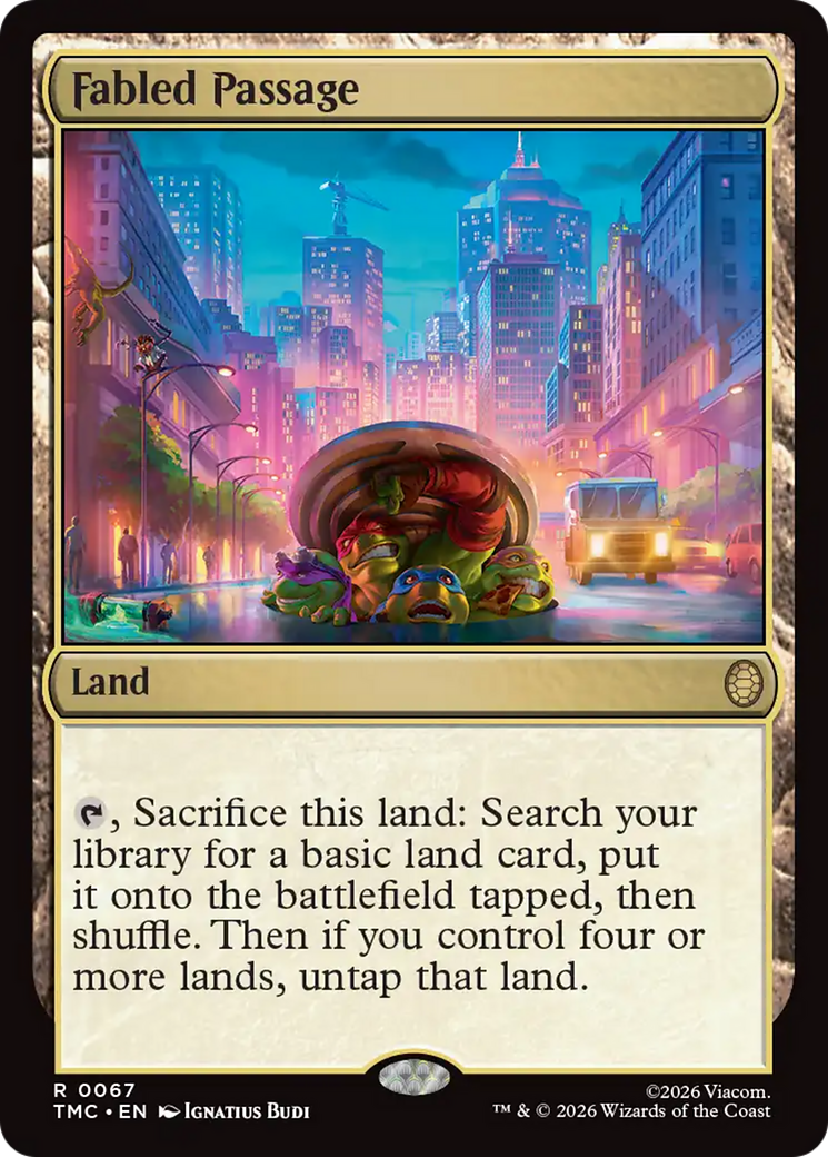 Fabled Passage [Teenage Mutant Ninja Turtles Commander] | Boutique FDB TCG