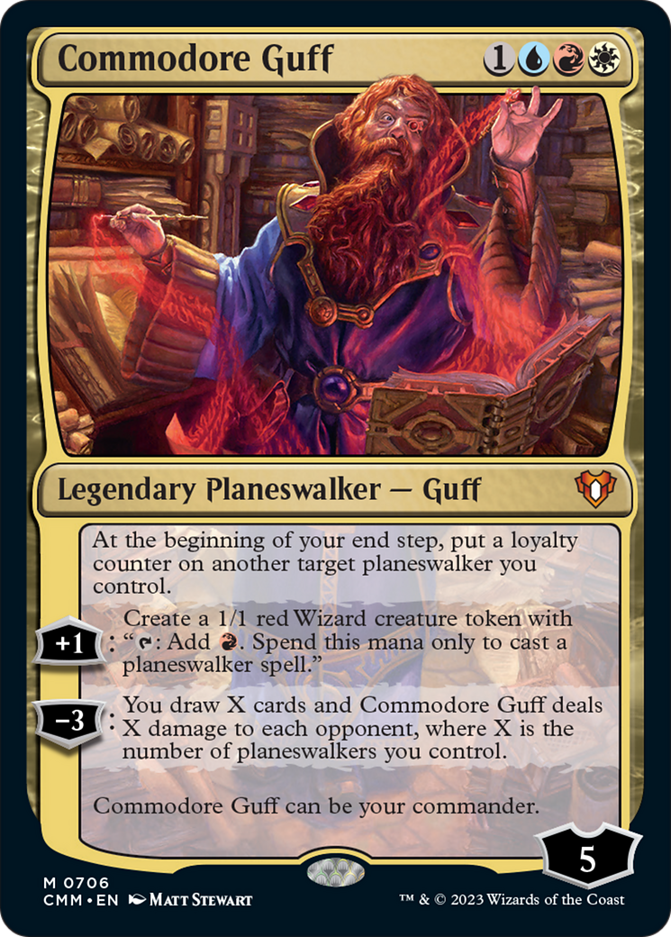 Commodore Guff [Commander Masters] | Boutique FDB TCG