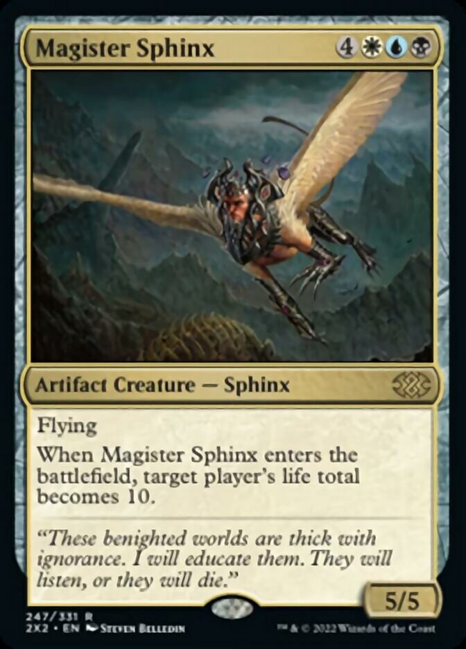 Magister Sphinx [Double Masters 2022] | Boutique FDB TCG