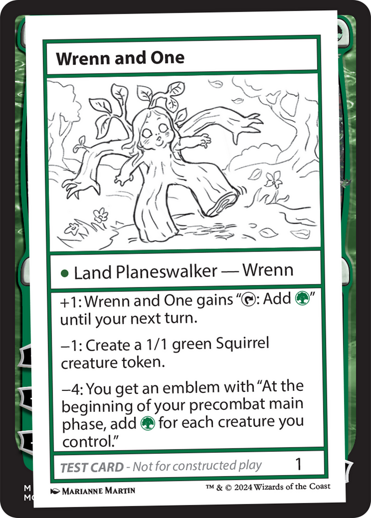 Wrenn and One [Mystery Booster 2 Playtest Cards] | Boutique FDB TCG