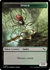 Thopter (0020) // Spider Double-Sided Token [Murders at Karlov Manor Tokens] | Boutique FDB TCG