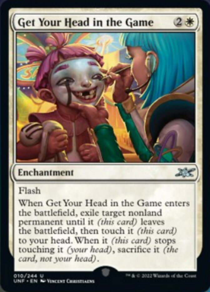 Get Your Head in the Game [Unfinity] | Boutique FDB TCG