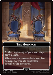 The Blackjack // The Monarch Double-Sided Token [FINAL FANTASY Commander Tokens] | Boutique FDB TCG