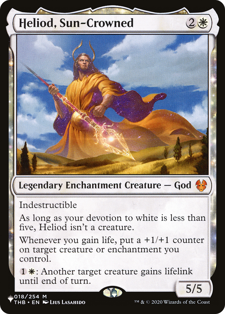 Heliod, Sun-Crowned [The List] | Boutique FDB TCG