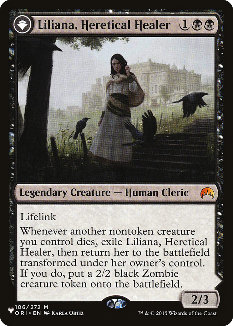 Liliana, Heretical Healer // Liliana, Defiant Necromancer [Secret Lair: From Cute to Brute] | Boutique FDB TCG