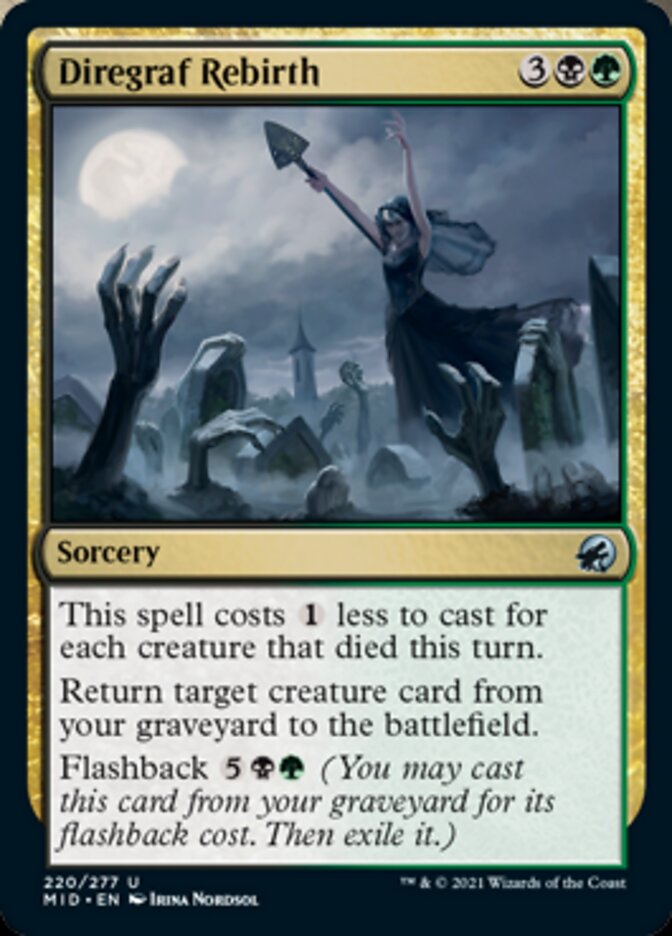 Diregraf Rebirth [Innistrad: Midnight Hunt] | Boutique FDB TCG