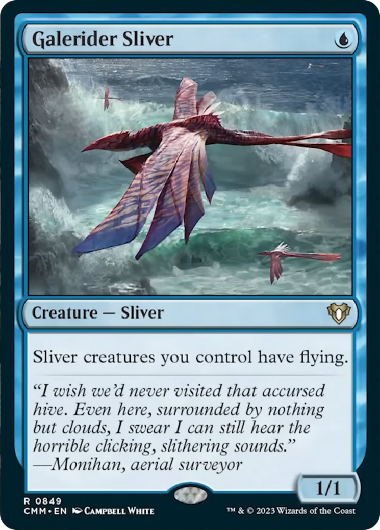 Galerider Sliver [Commander Masters] | Boutique FDB TCG