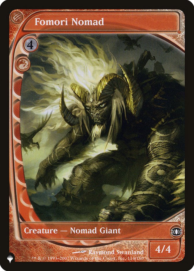 Fomori Nomad [The List] | Boutique FDB TCG