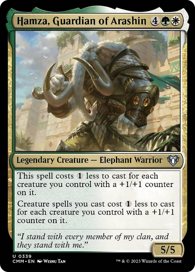 Hamza, Guardian of Arashin [Commander Masters] | Boutique FDB TCG