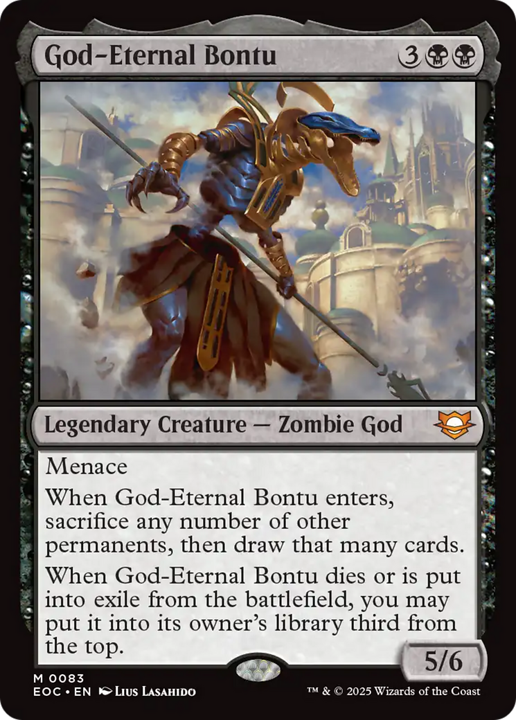 God-Eternal Bontu [Edge of Eternities Commander] | Boutique FDB TCG