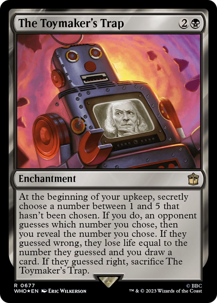 The Toymaker's Trap (Surge Foil) [Doctor Who] | Boutique FDB TCG
