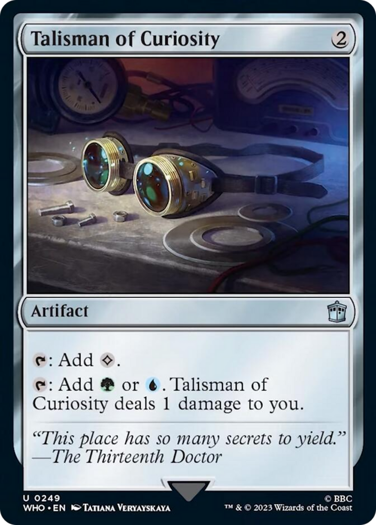 Talisman of Curiosity [Doctor Who] | Boutique FDB TCG