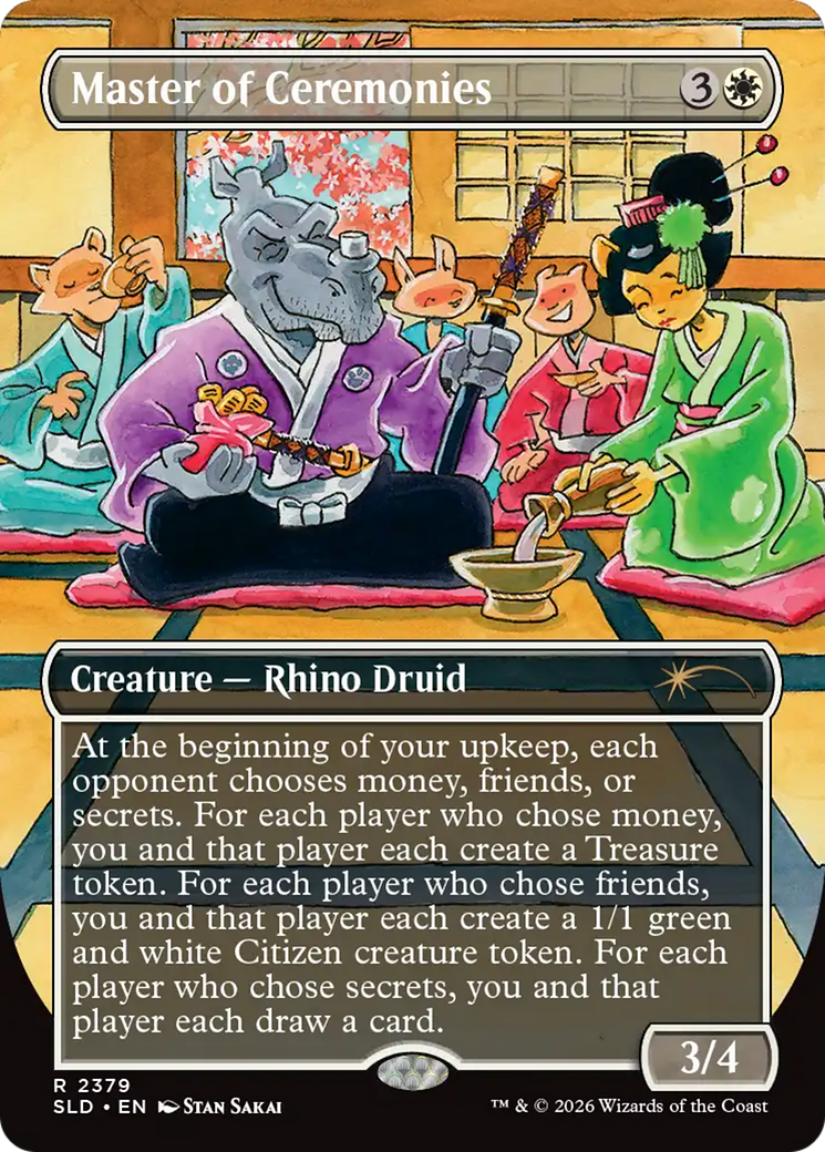 Master of Ceremonies [Secret Lair Drop Series] | Boutique FDB TCG