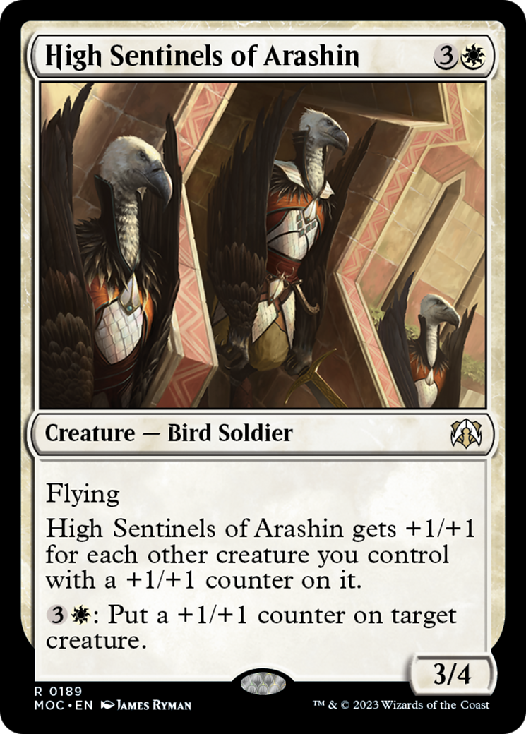 High Sentinels of Arashin [March of the Machine Commander] | Boutique FDB TCG