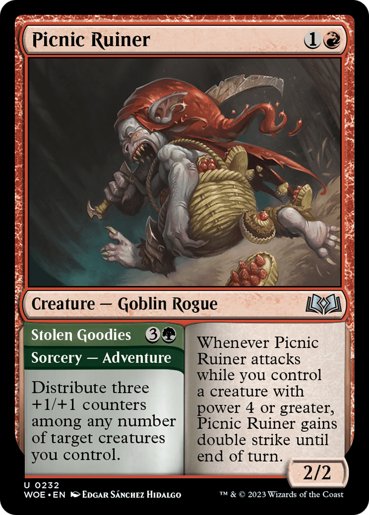 Picnic Ruiner // Stolen Goodies [Wilds of Eldraine] | Boutique FDB TCG