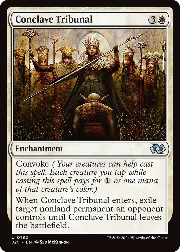 Conclave Tribunal [Foundations Jumpstart] | Boutique FDB TCG