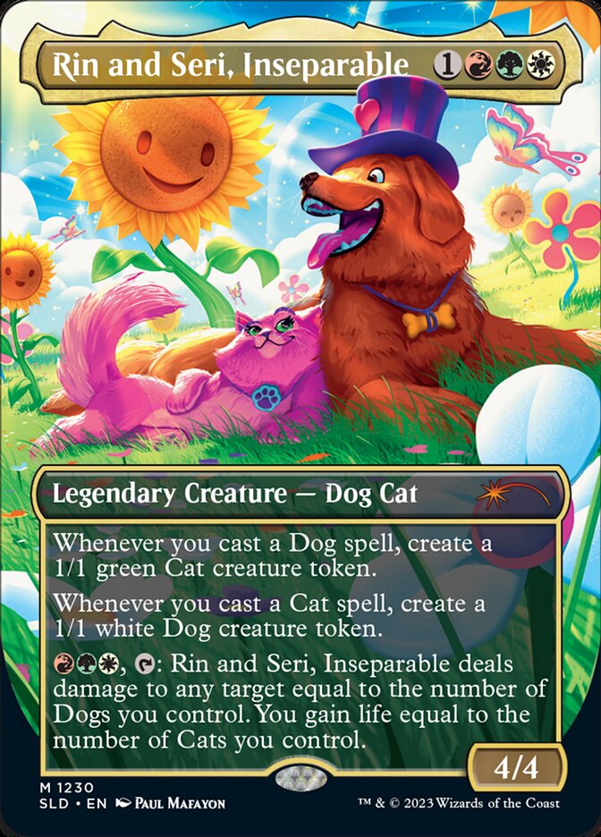 Rin and Seri, Inseparable (Borderless) [Secret Lair Drop Series] | Boutique FDB TCG