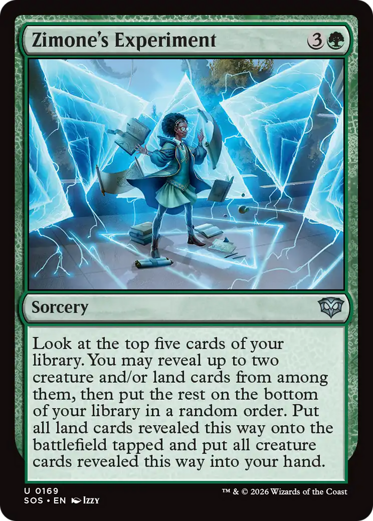 Zimone's Experiment [Secrets of Strixhaven] | Boutique FDB TCG