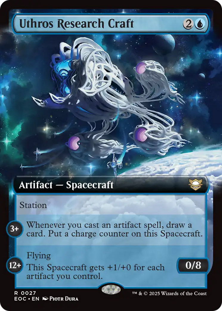Uthros Research Craft (Extended Art) [Edge of Eternities Commander] | Boutique FDB TCG
