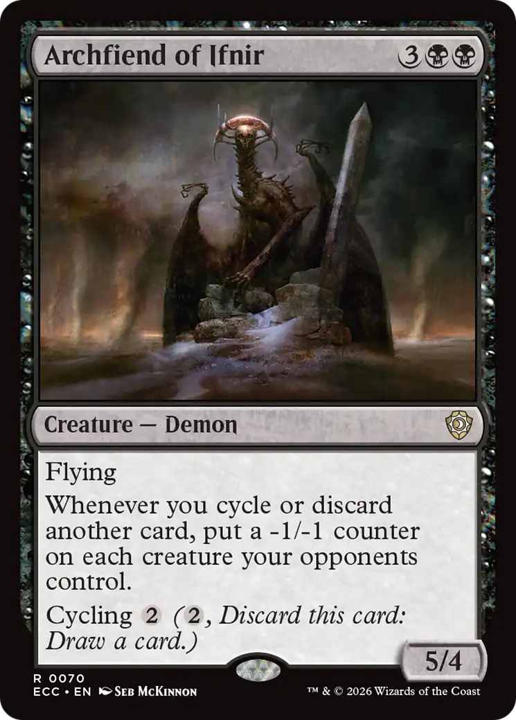 Archfiend of Ifnir [Lorwyn Eclipsed Commander] | Boutique FDB TCG