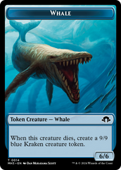 Eldrazi Spawn // Whale Double-Sided Token [Modern Horizons 3 Tokens] | Boutique FDB TCG