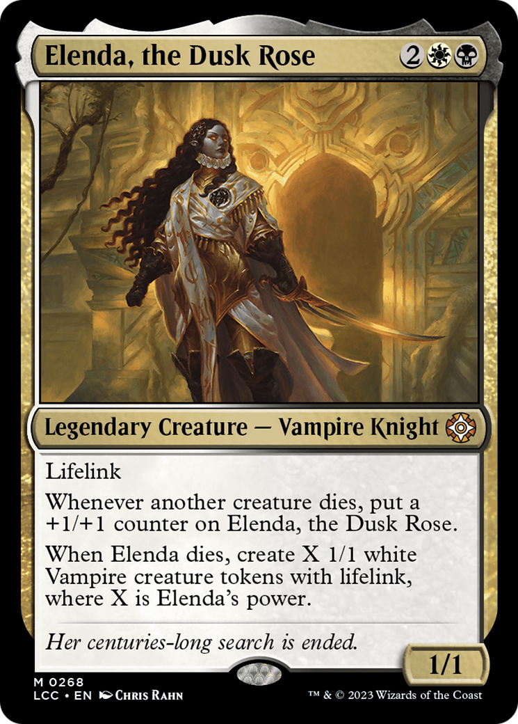 Elenda, the Dusk Rose [The Lost Caverns of Ixalan Commander] | Boutique FDB TCG