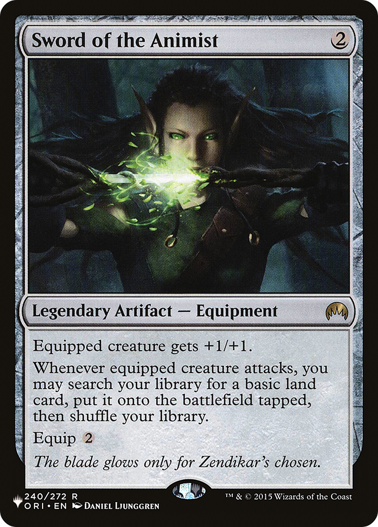 Sword of the Animist [Secret Lair: Angels] | Boutique FDB TCG