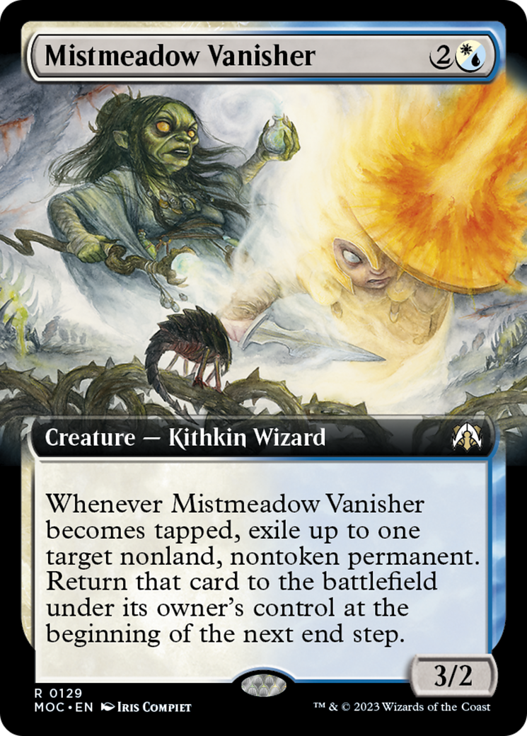 Mistmeadow Vanisher (Extended Art) [March of the Machine Commander] | Boutique FDB TCG