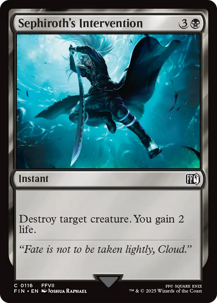 Sephiroth's Intervention [FINAL FANTASY] | Boutique FDB TCG