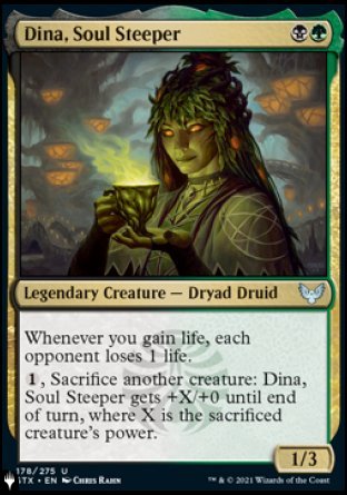 Dina, Soul Steeper [The List] | Boutique FDB TCG