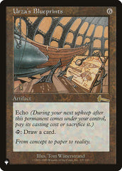 Urza's Blueprints [The List] | Boutique FDB TCG