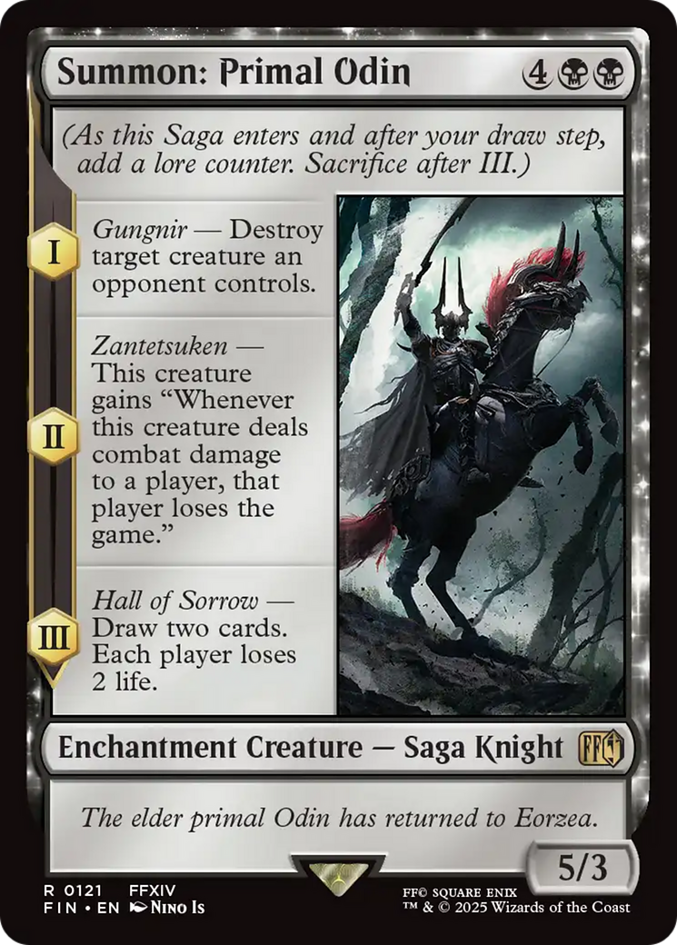 Summon: Primal Odin [FINAL FANTASY] | Boutique FDB TCG