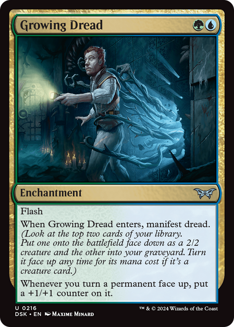 Growing Dread [Duskmourn: House of Horror] | Boutique FDB TCG