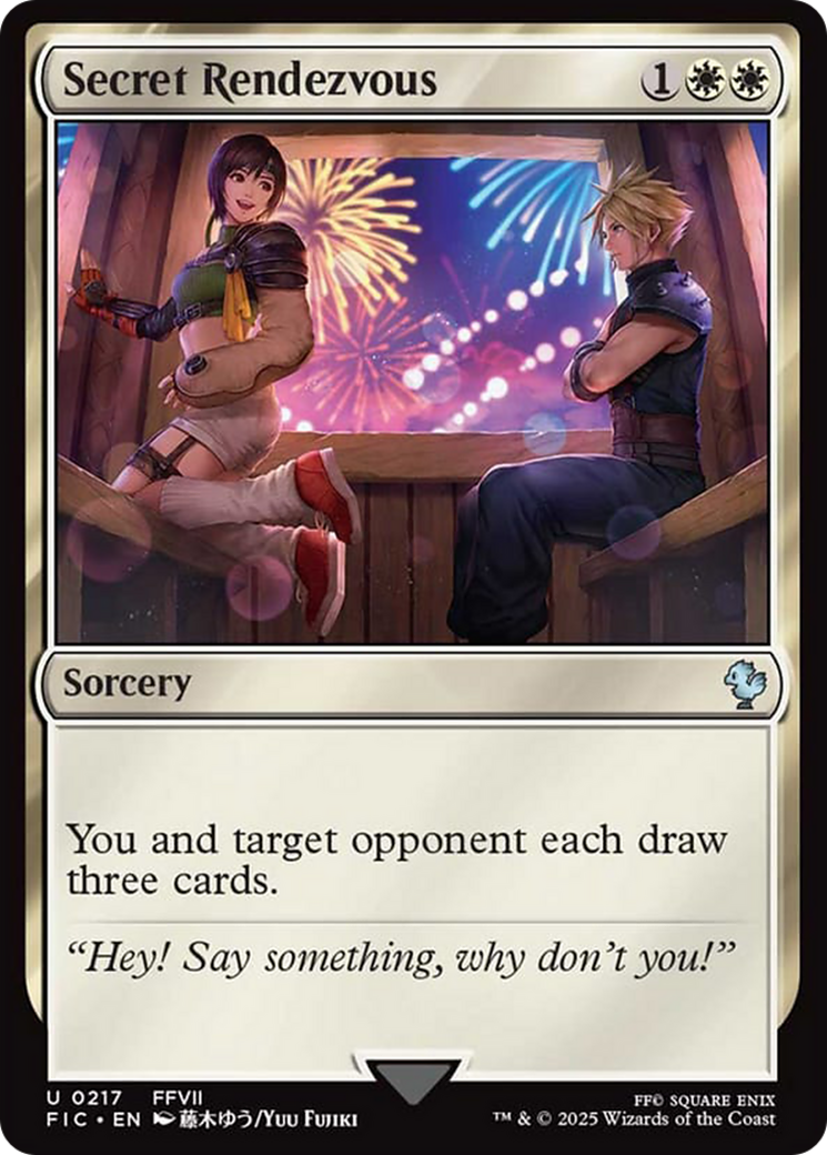 Secret Rendezvous (0217) [FINAL FANTASY Commander] | Boutique FDB TCG