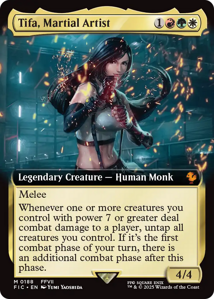 Tifa, Martial Artist (Extended Art) [FINAL FANTASY Commander] | Boutique FDB TCG