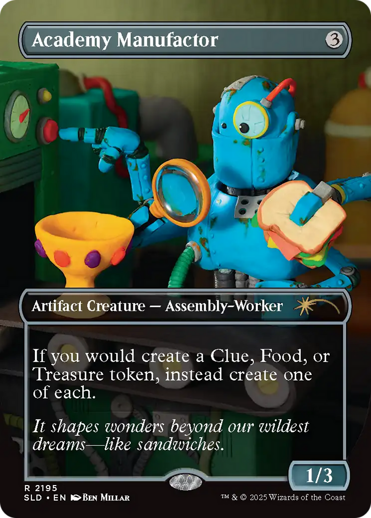 Academy Manufactor (Rainbow Foil) [Secret Lair Drop Series] | Boutique FDB TCG