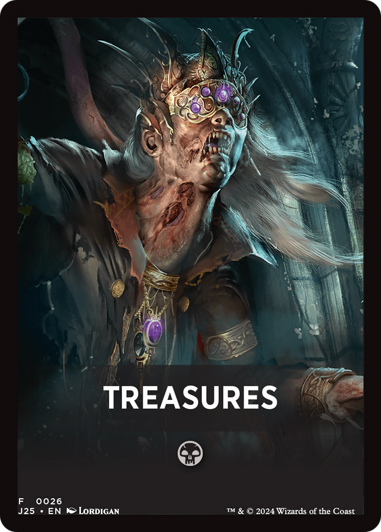 Treasures Theme Card [Foundations Jumpstart Front Cards] | Boutique FDB TCG