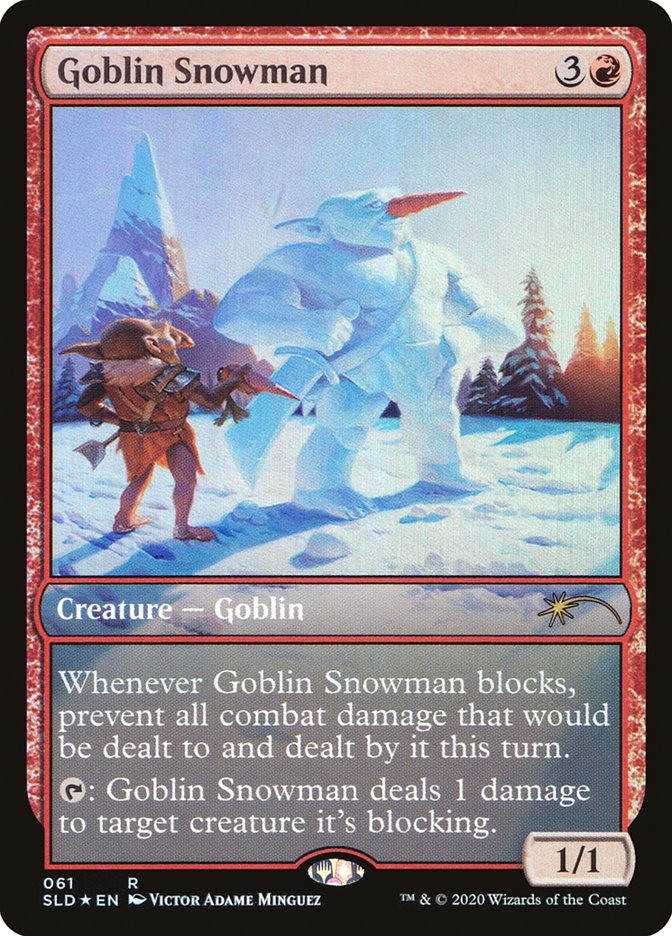 Goblin Snowman [Secret Lair Drop Series] | Boutique FDB TCG