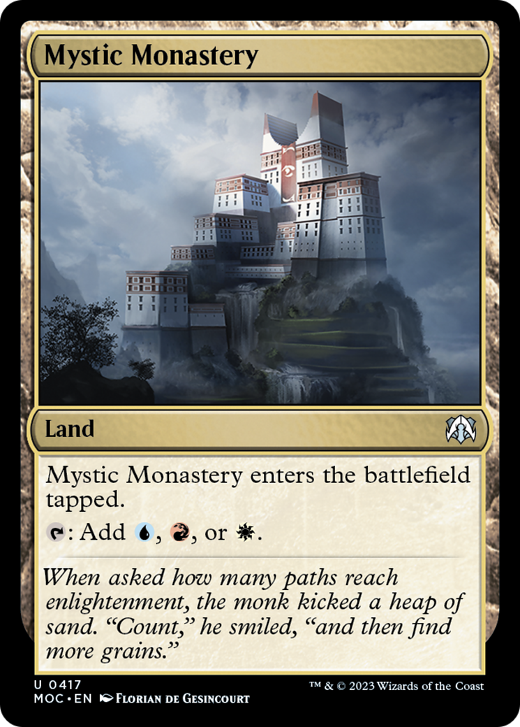 Mystic Monastery [March of the Machine Commander] | Boutique FDB TCG
