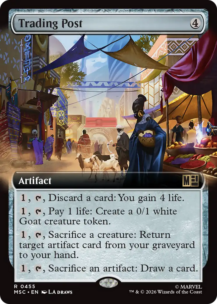 Trading Post (Extended Art) [Marvel Super Heroes Commander] | Boutique FDB TCG