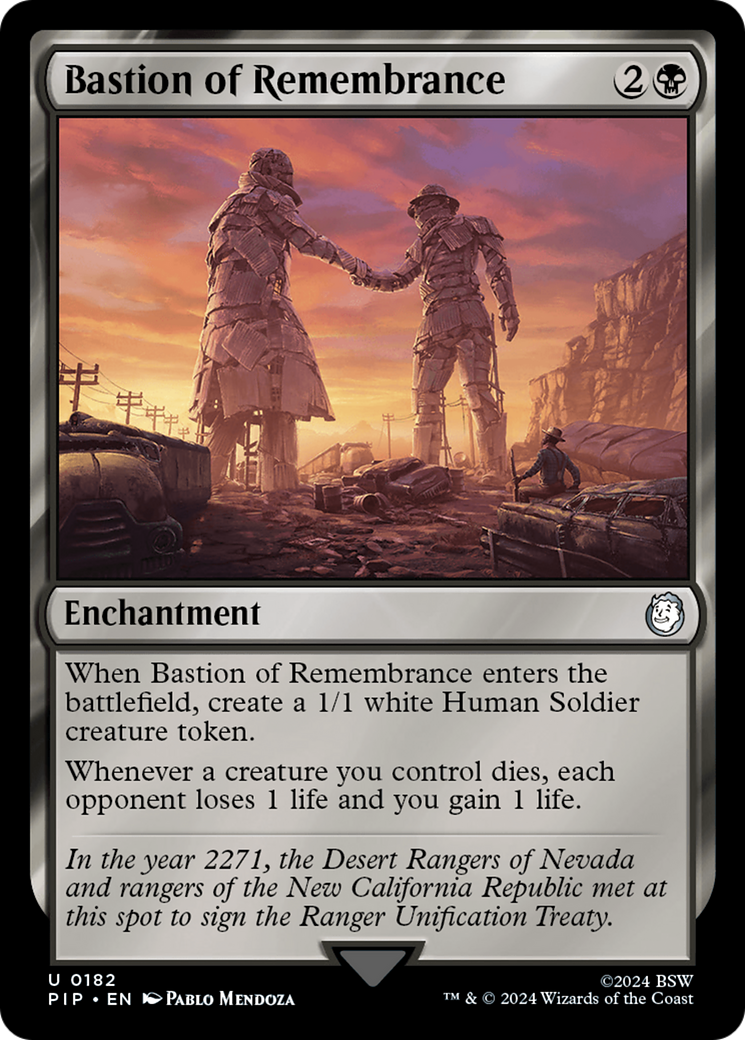 Bastion of Remembrance [Fallout] | Boutique FDB TCG