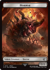 Hero (0006) // Horror (0013) Double-Sided Token [FINAL FANTASY Tokens] | Boutique FDB TCG