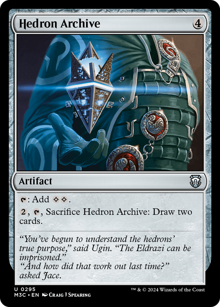 Hedron Archive (Ripple Foil) [Modern Horizons 3 Commander] | Boutique FDB TCG