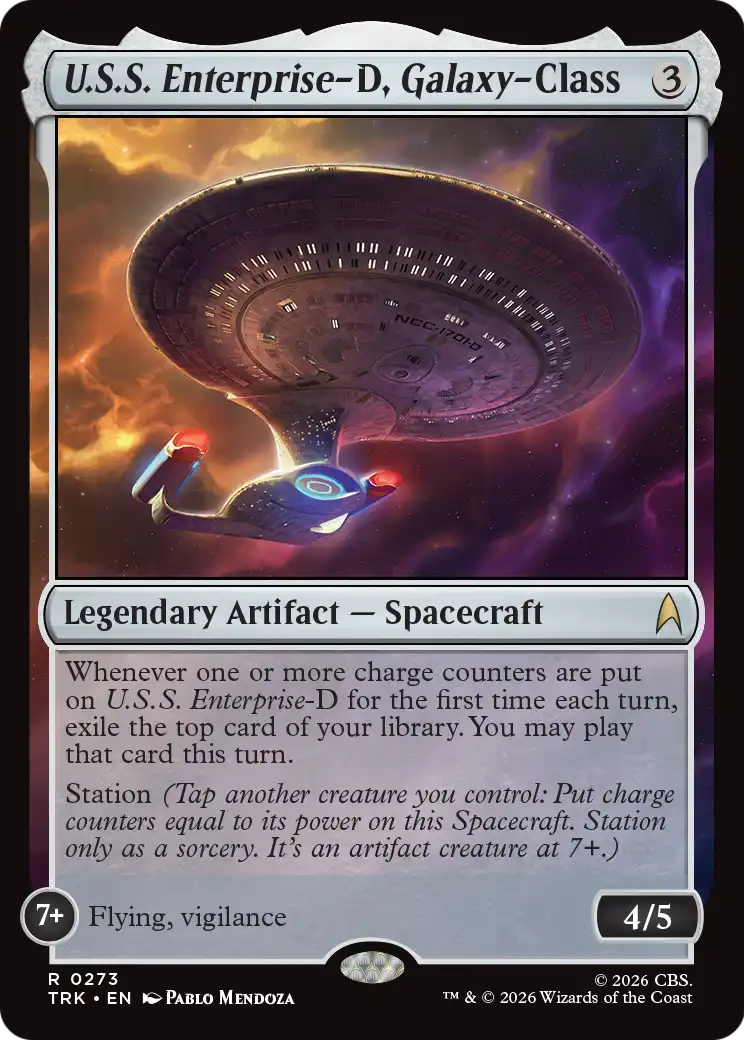U.S.S. Enterprise-D, Galaxy-Class [Star Trek] | Boutique FDB TCG