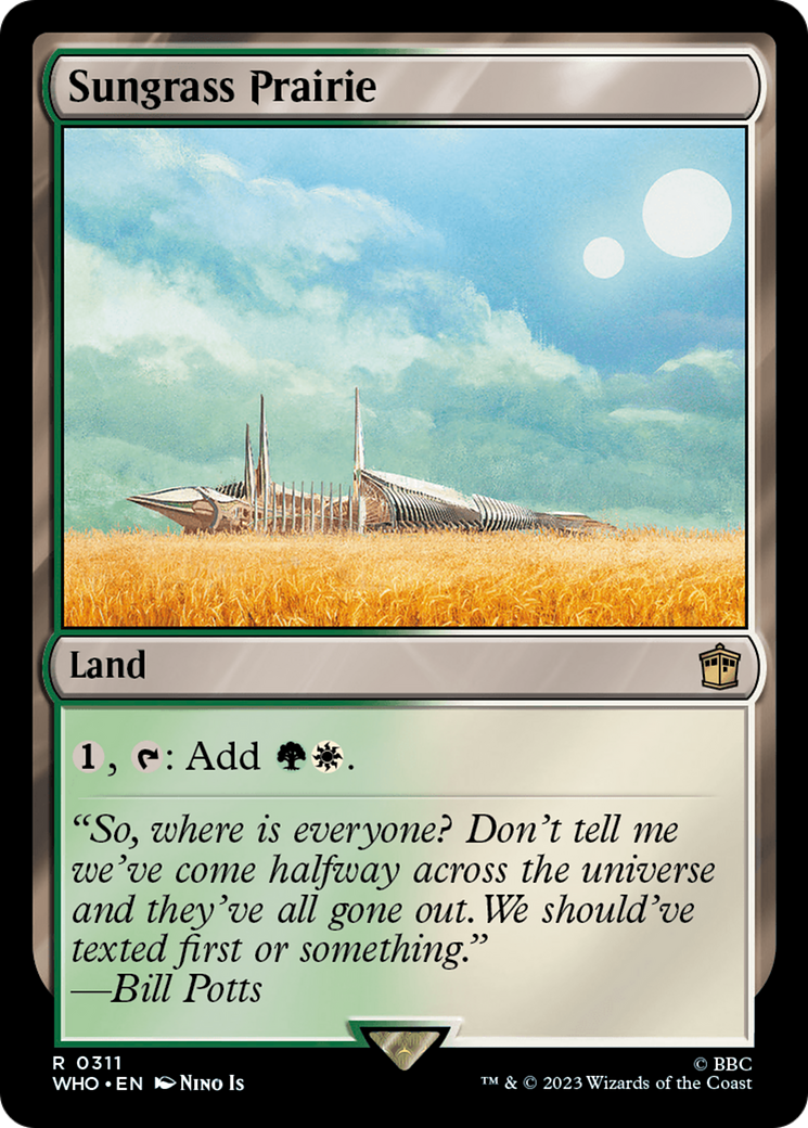 Sungrass Prairie [Doctor Who] | Boutique FDB TCG