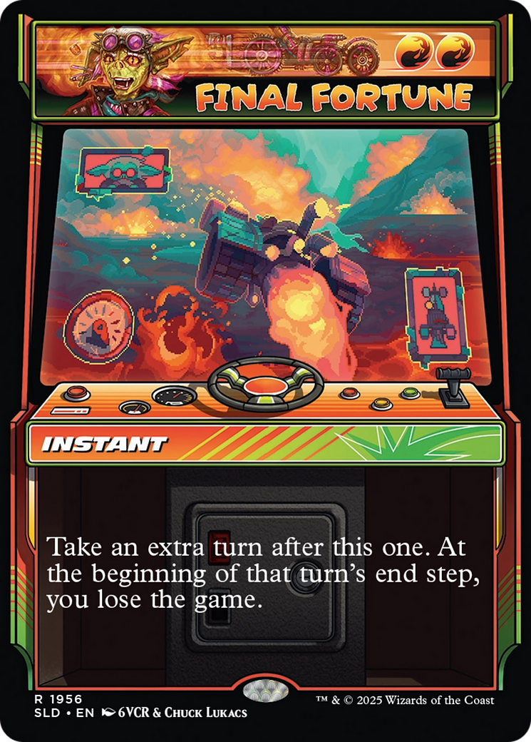Final Fortune (Rainbow Foil) [Secret Lair Drop Series] | Boutique FDB TCG